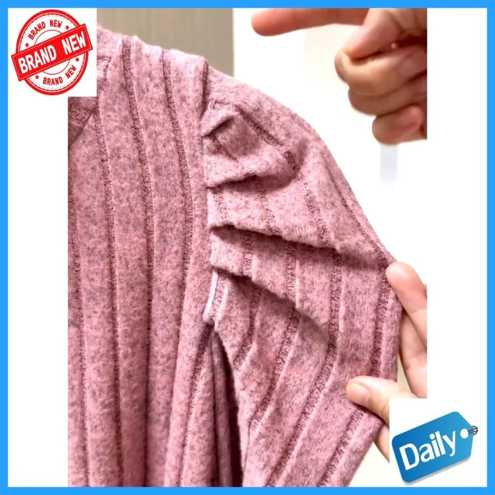 Girls Long Sleeve Ribbed Turtleneck Tee 3-Pack Fall Winter Basic
